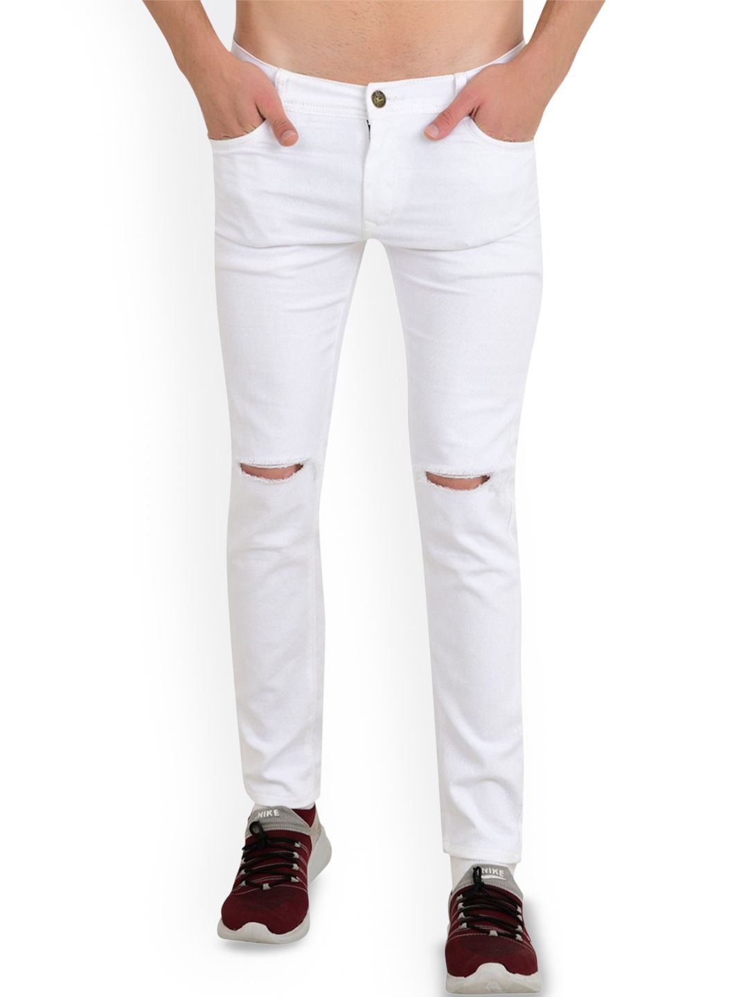 COMFITS Men Classic Slash Knee Stretchable Jeans-picture-29