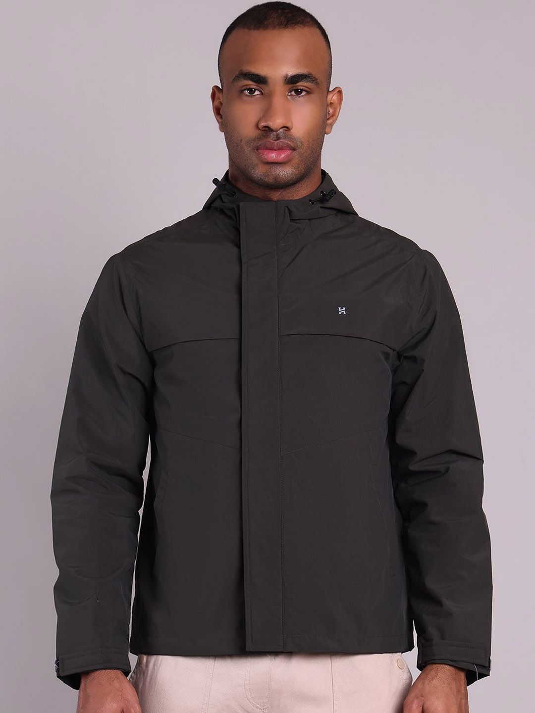 HOUSE OF VEDAS Waterproof Hooded Rain Jacket-picture-56