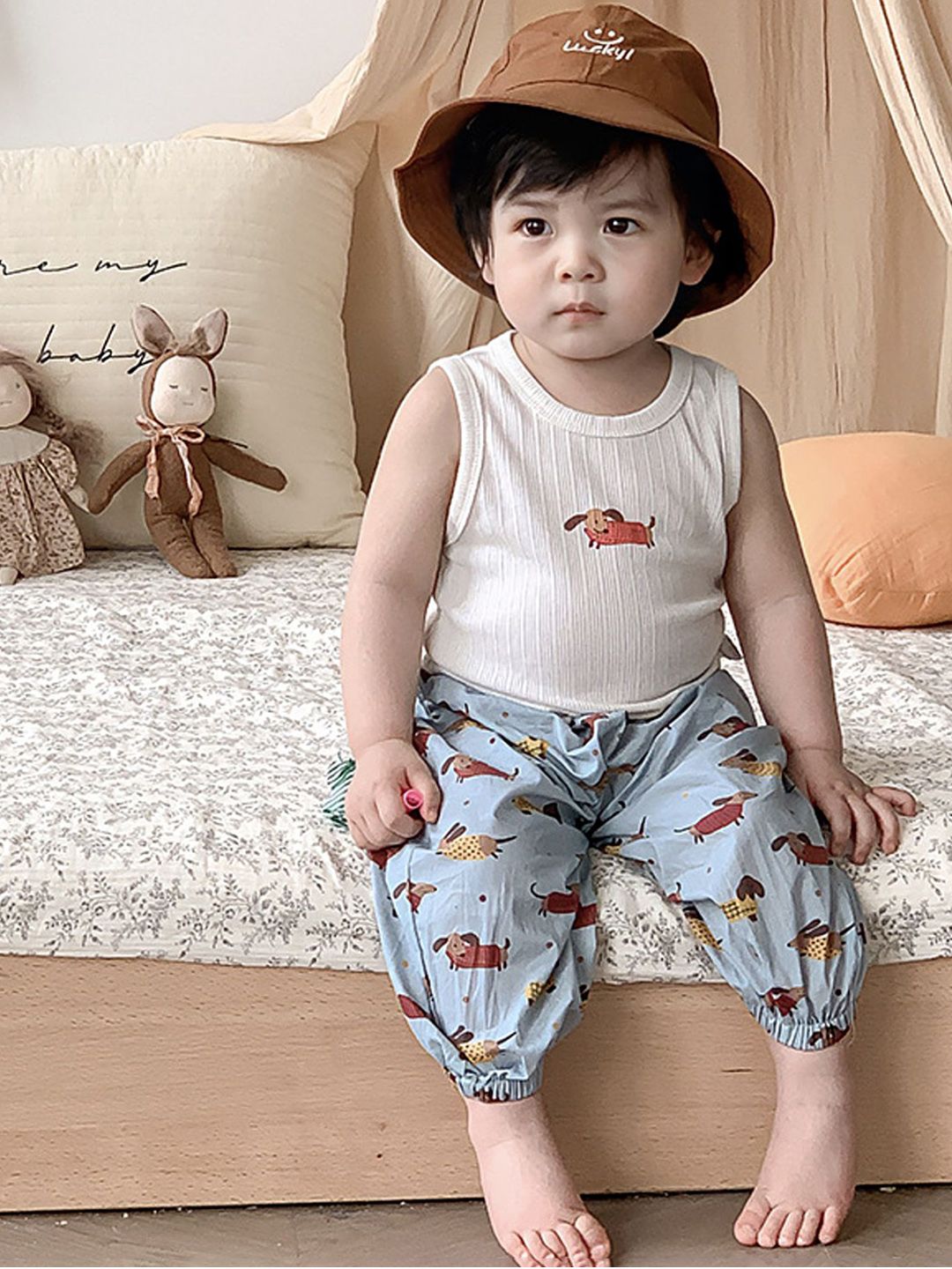 LULU & SKY Boys Printed Night suit-picture-34