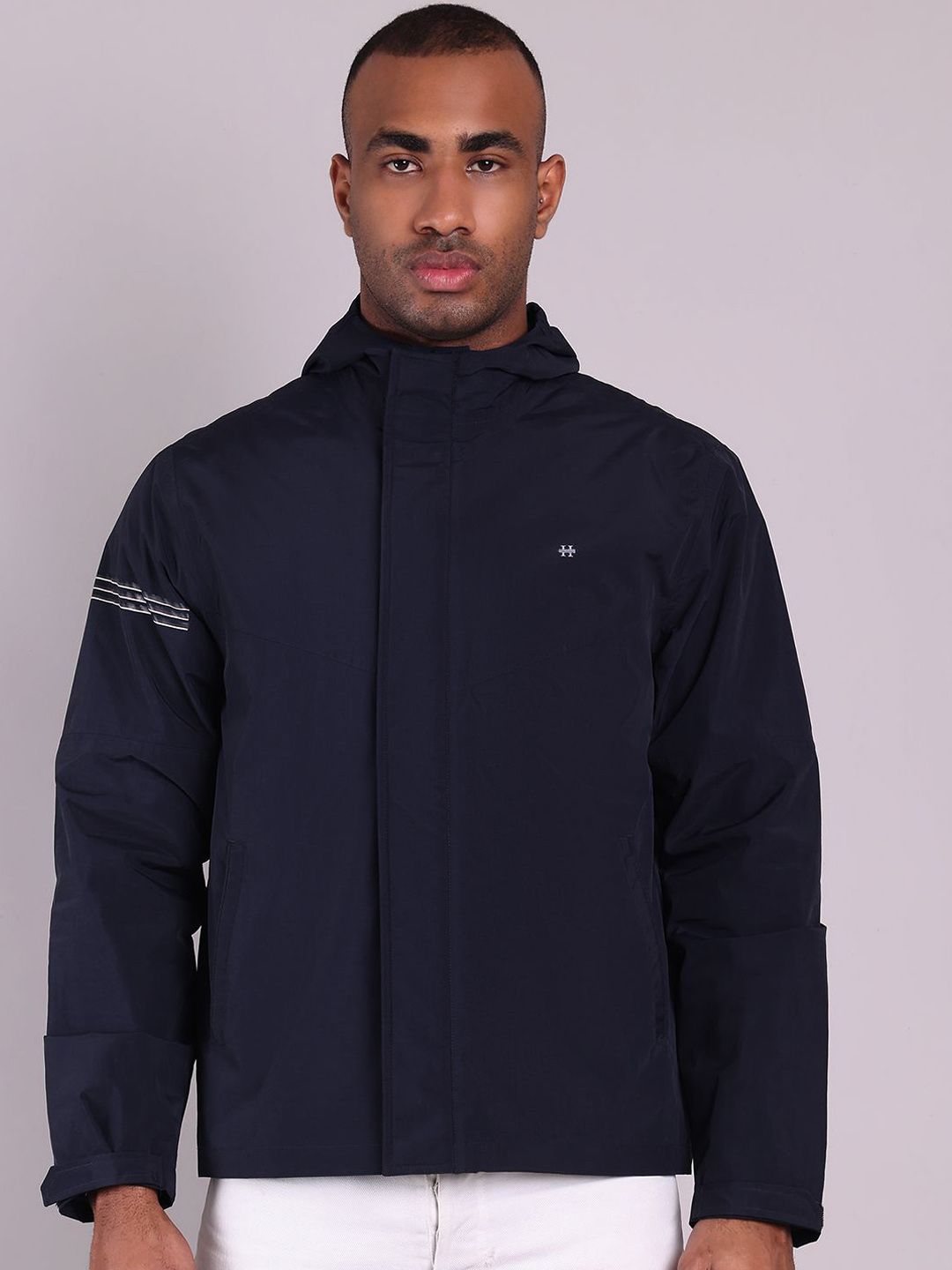 HOUSE OF VEDAS Waterproof Hooded Rain Jacket-picture-13