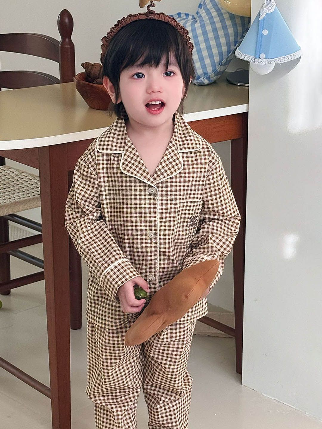 LULU & SKY Boys Checked Night suit-picture-36