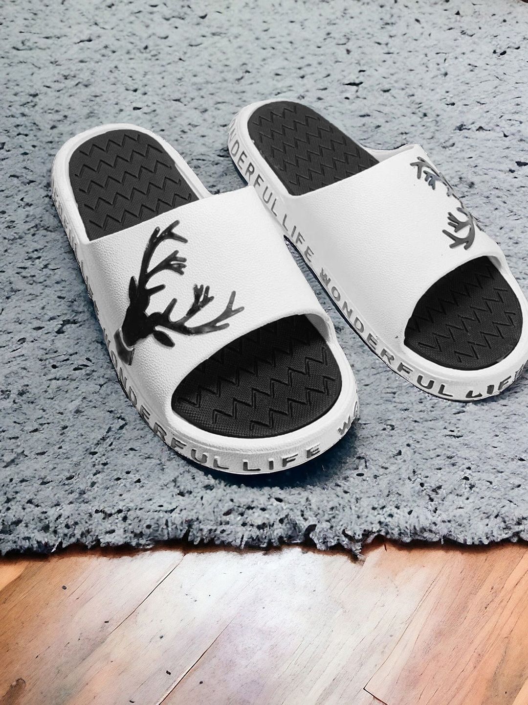 FABBMATE Boys Embellished Rubber Sliders-picture-13