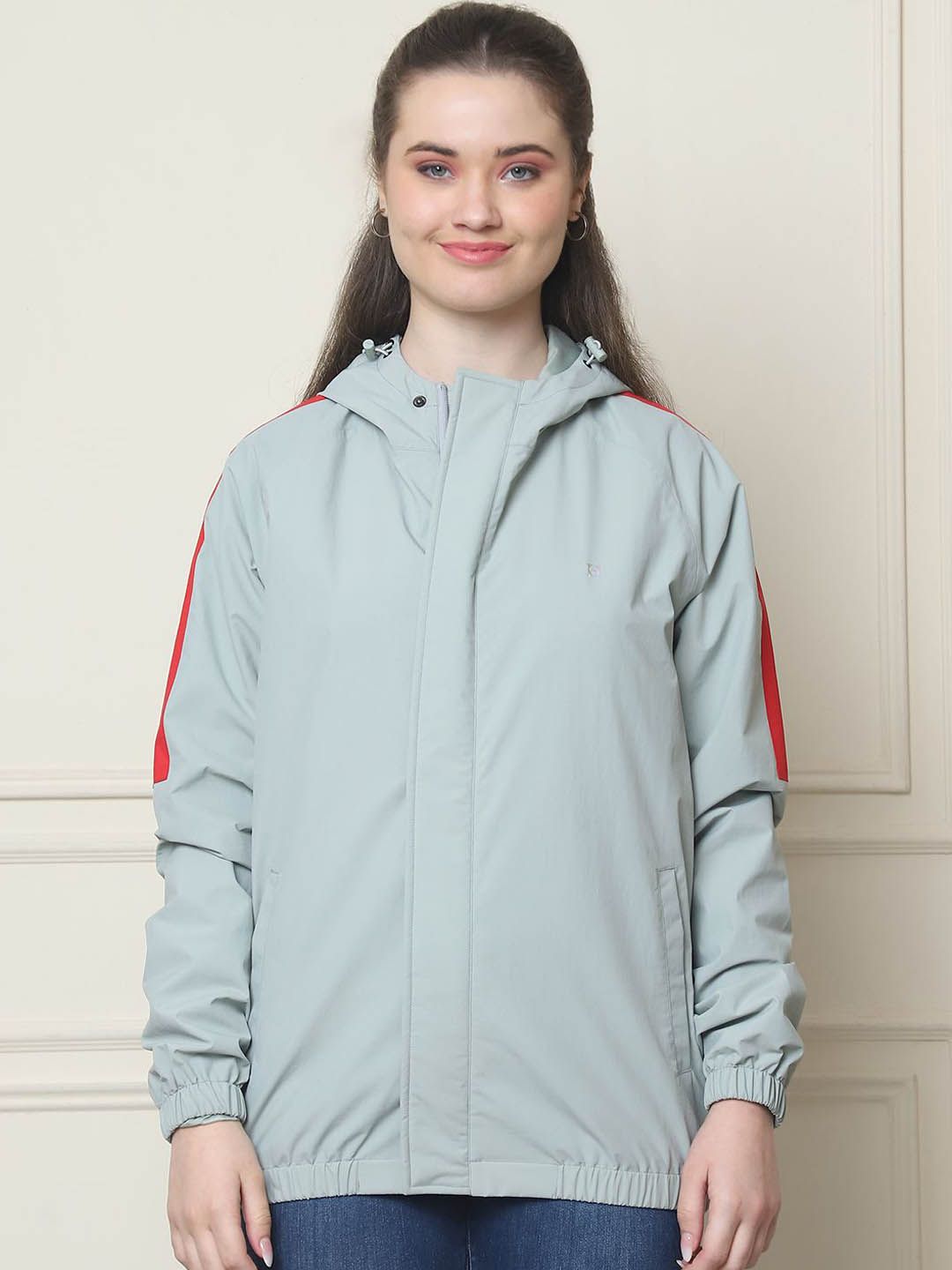 HOUSE OF VEDAS Waterproof Hooded Rain Jacket-picture-34