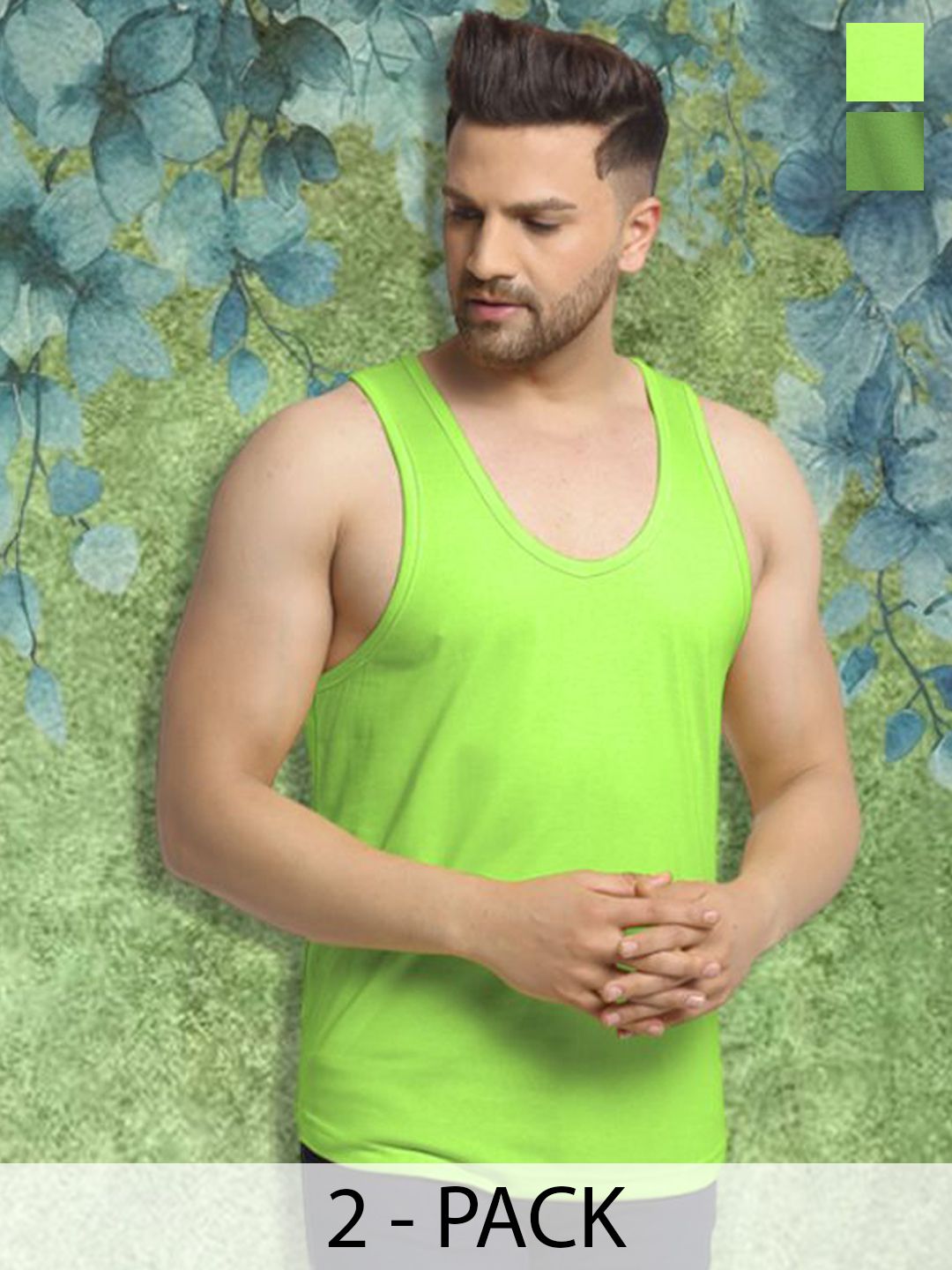 FBAR Pack Of 2 Gym Innerwear Vests FBCLC-11-45-picture-15