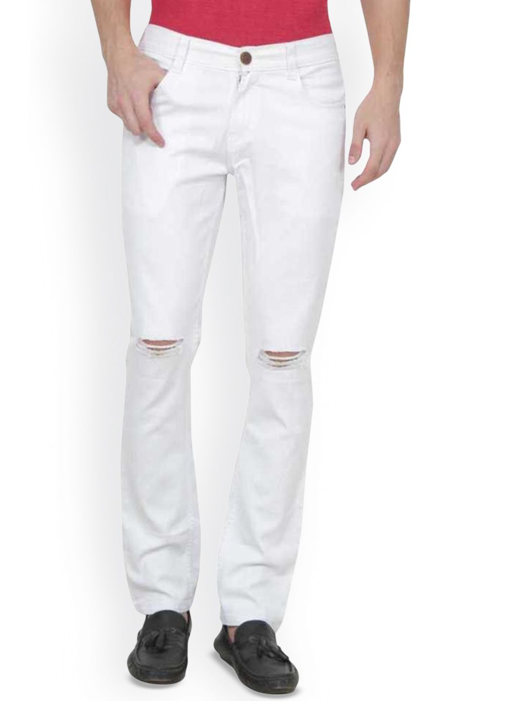 COMFITS Men Classic Slash Knee Stretchable Jeans-picture-31