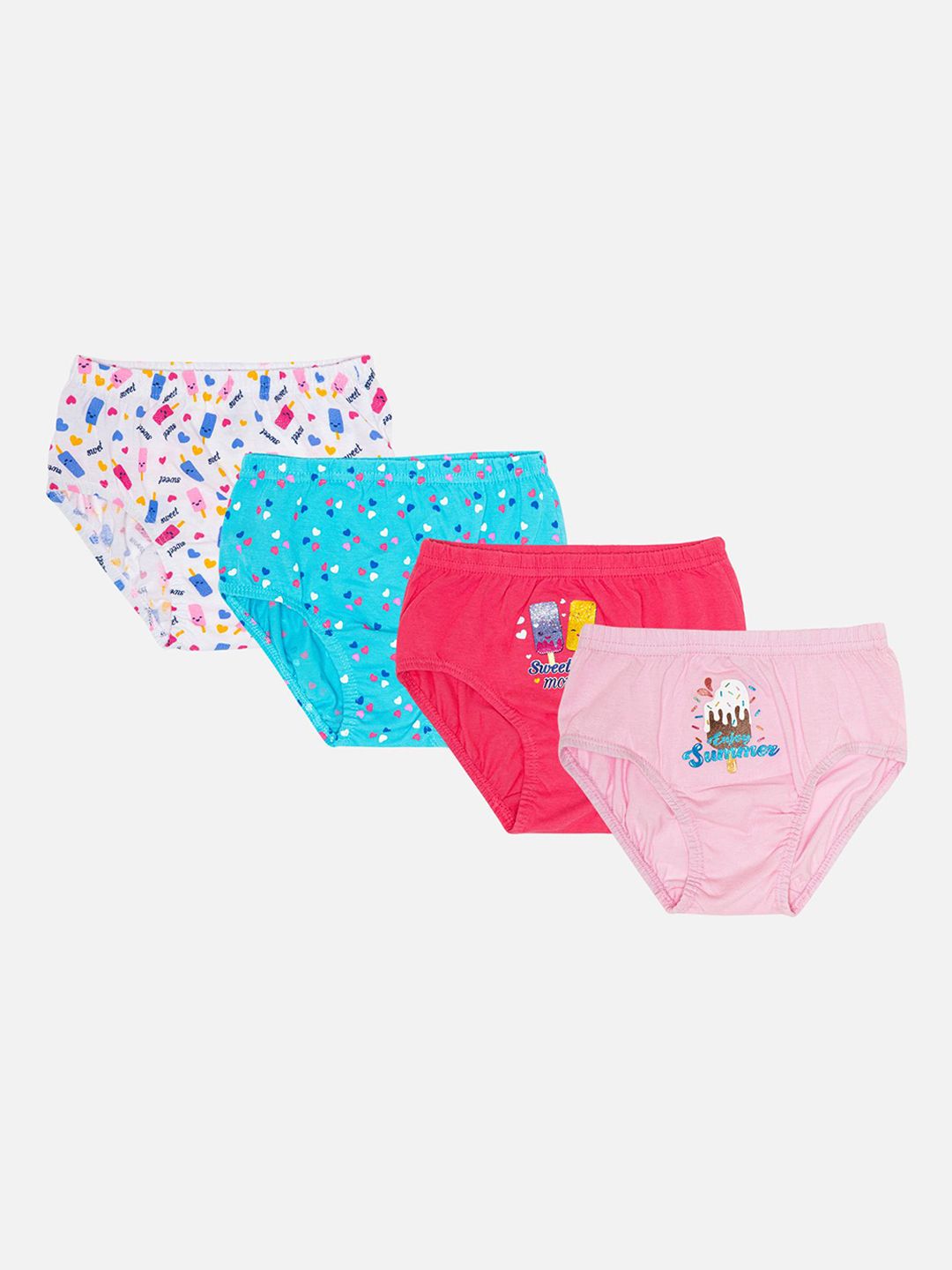 Bodycare Pack Of 4 Printed Assorted BasicBriefs KIA9110-PK001-picture-18