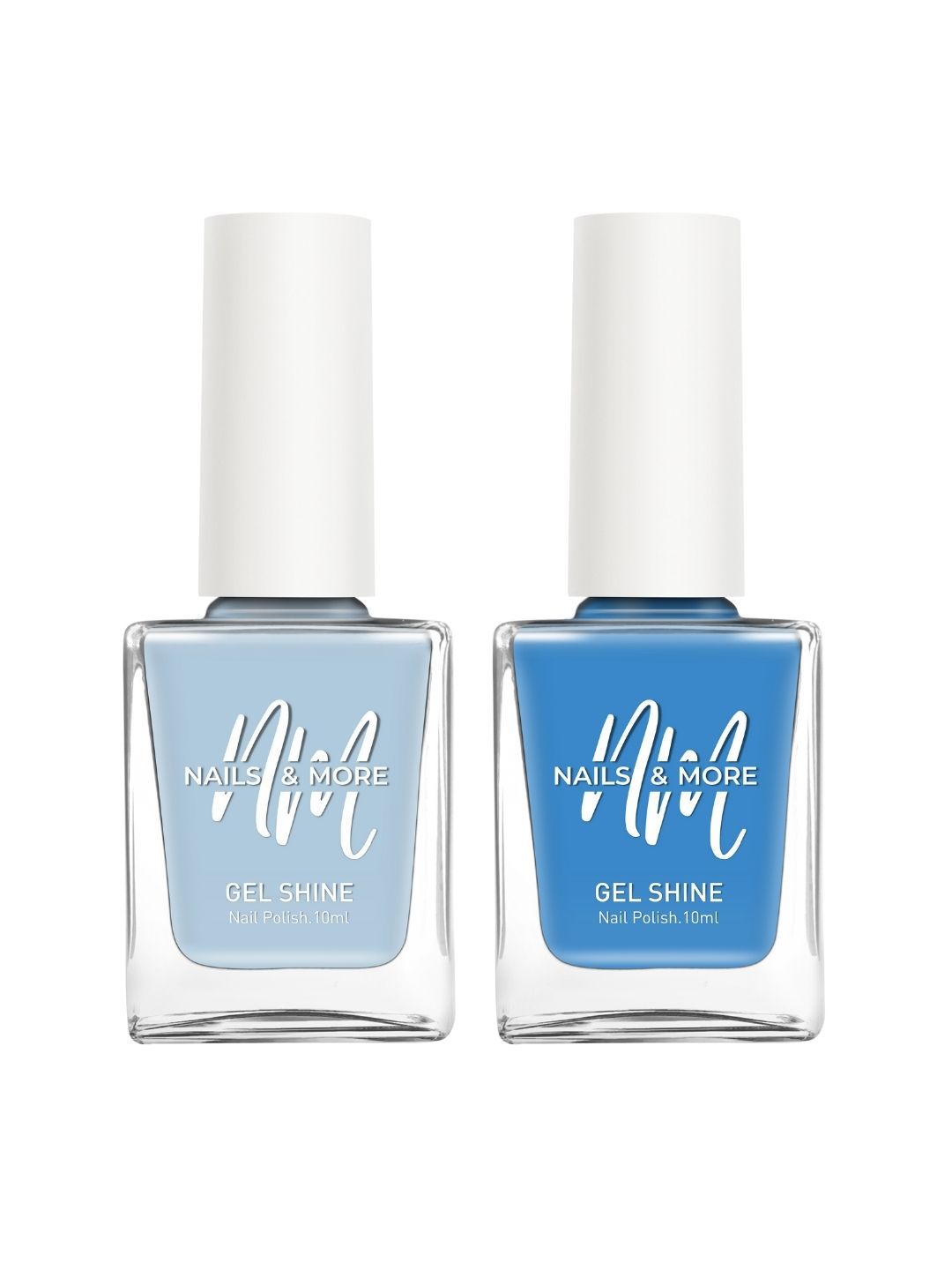 nails & more Set Of 2 Oceanic Tones Glossy Gel Shine Nail Polish- 10 ml Each- 35 & 38-image-25