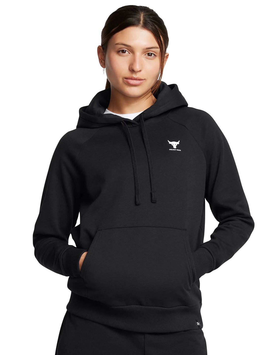 UNDER ARMOUR Women's Project Rock Rival Fleece Hoodie-picture-45