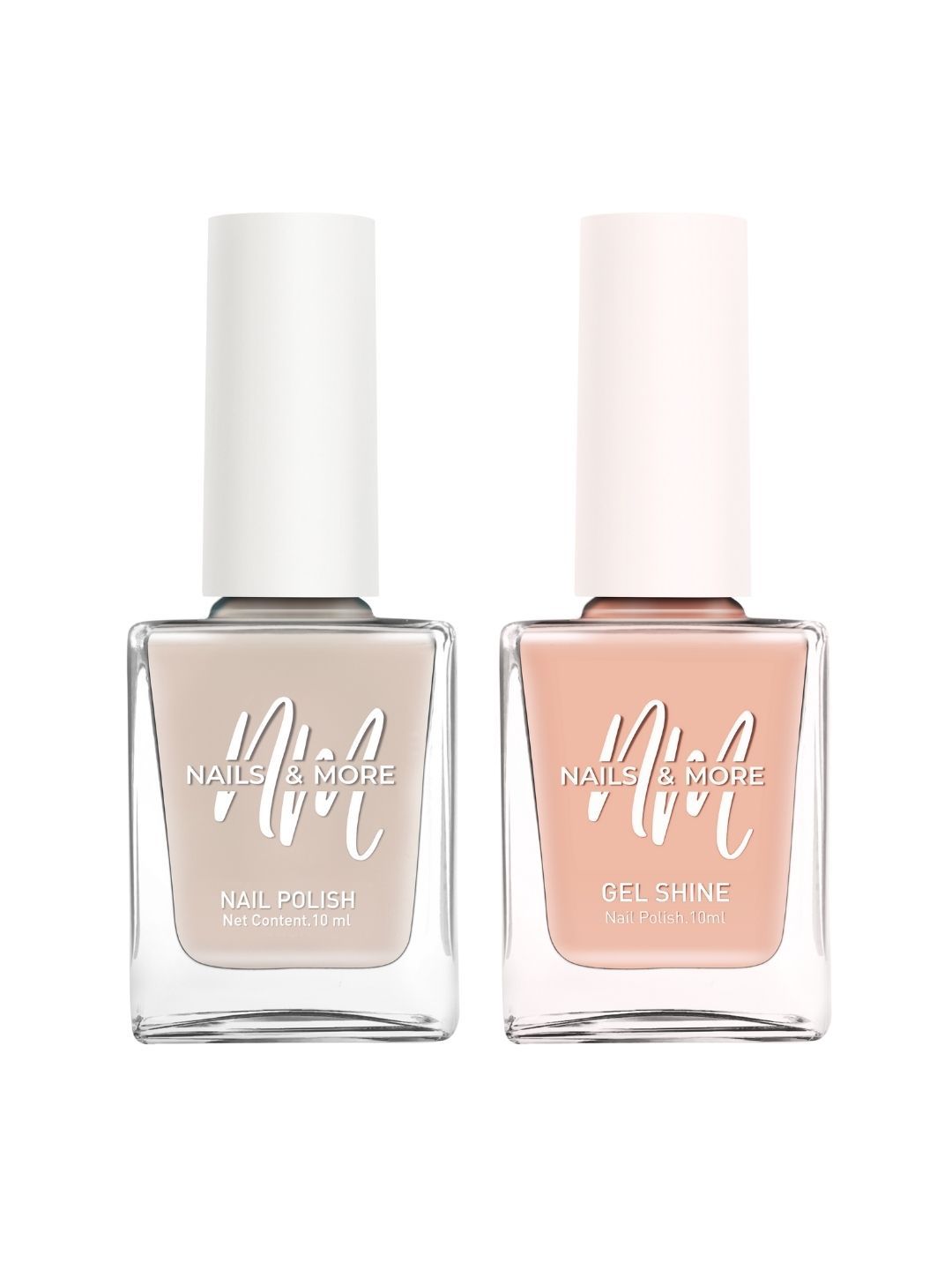 nails & more Set Of 2 Caramel Crush Glossy Gel Shine Nail Polish- 10 ml Each- 40 & 41-image-23