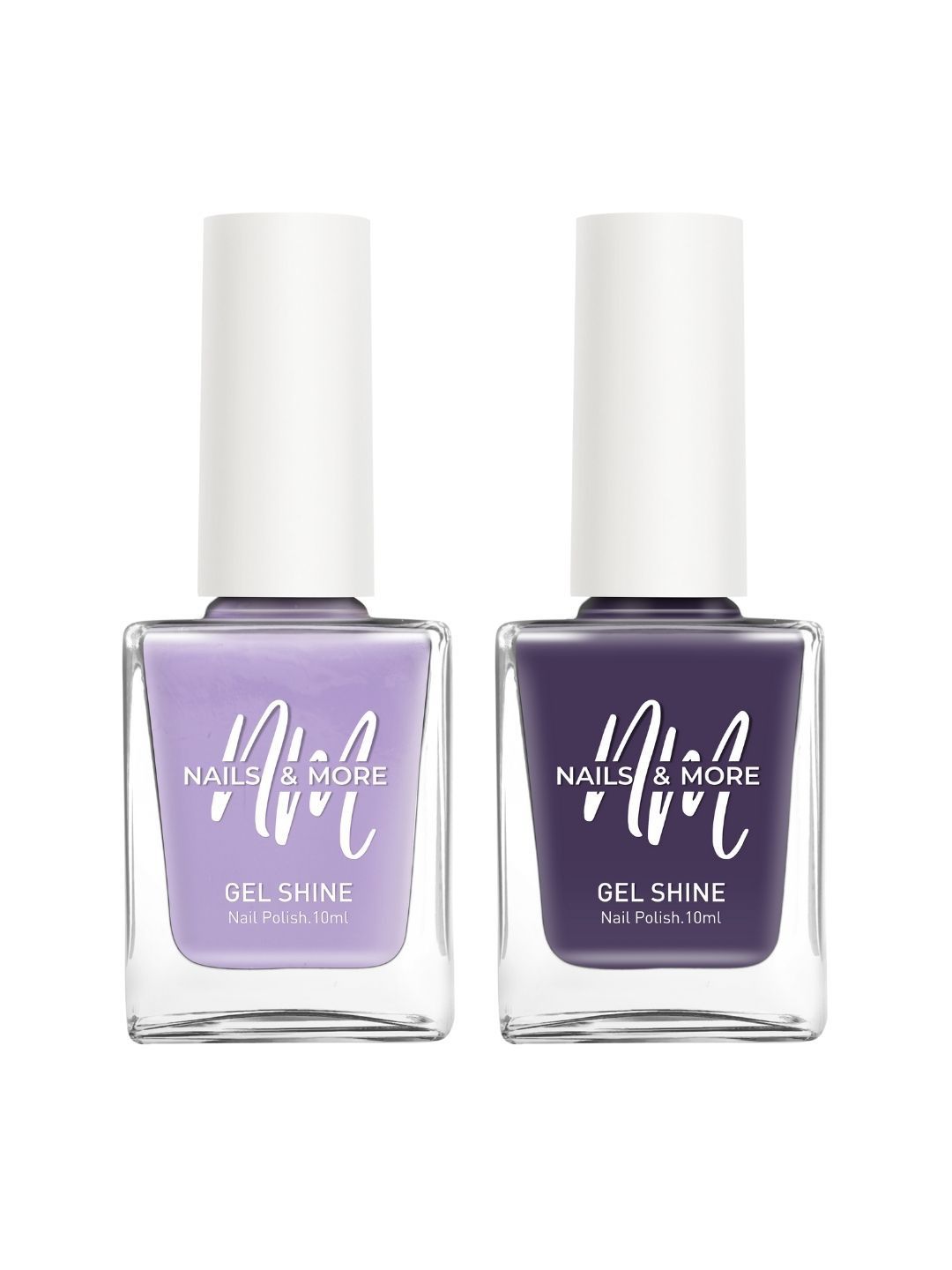 nails & more Set Of 2 Berry Bliss Glossy Gel Shine Nail Polish- 10 ml Each- 25 & 27-image-5