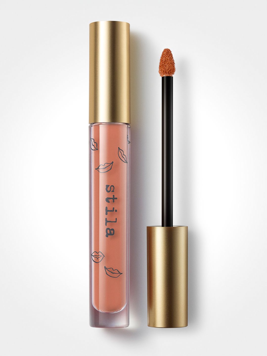 Stila Stay All Day Creamy Matte Liquid Lipstick 3ml - Sugar Peach-picture-19