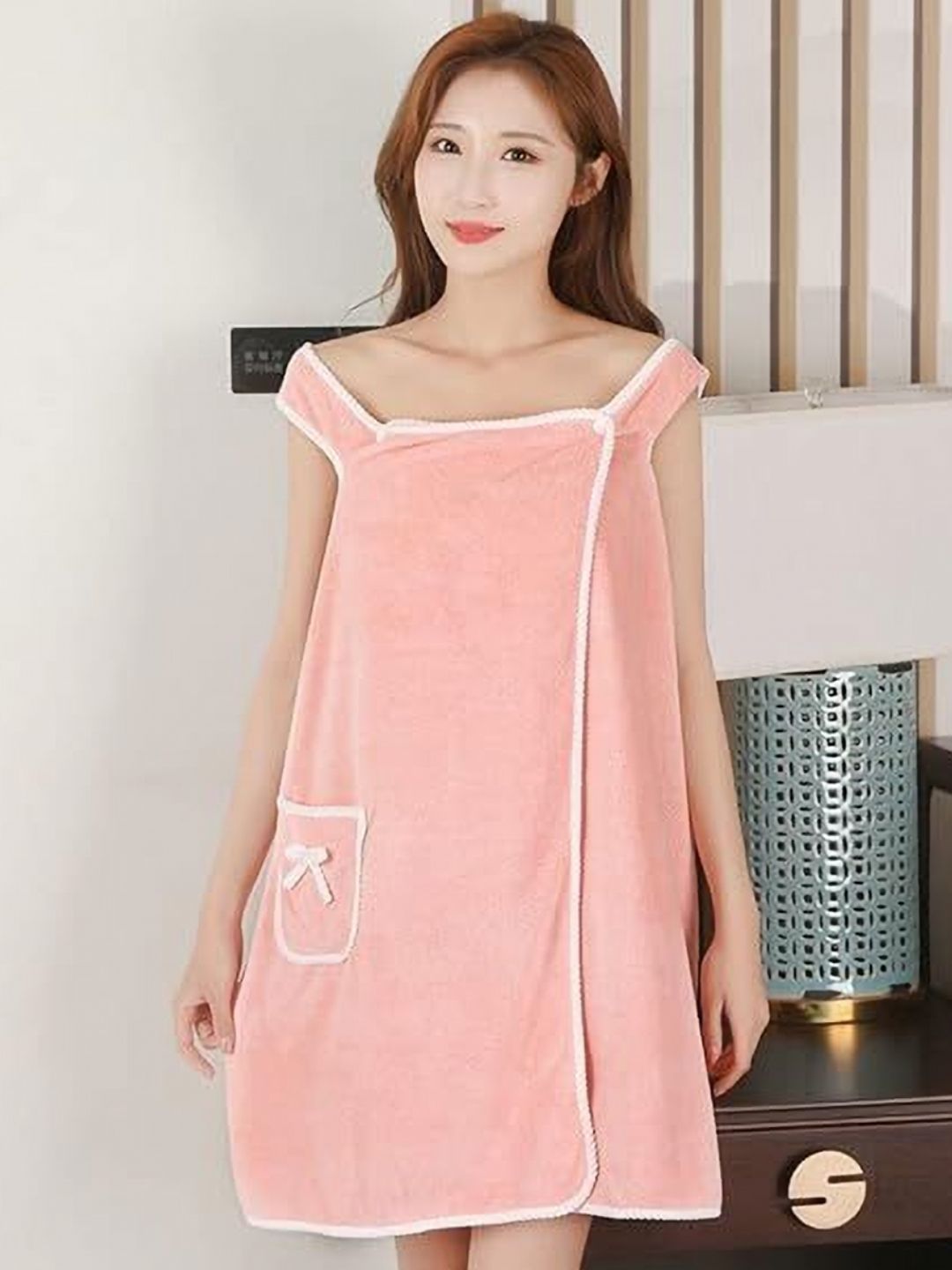 MORADO Square Neck Bath Robe-picture-23