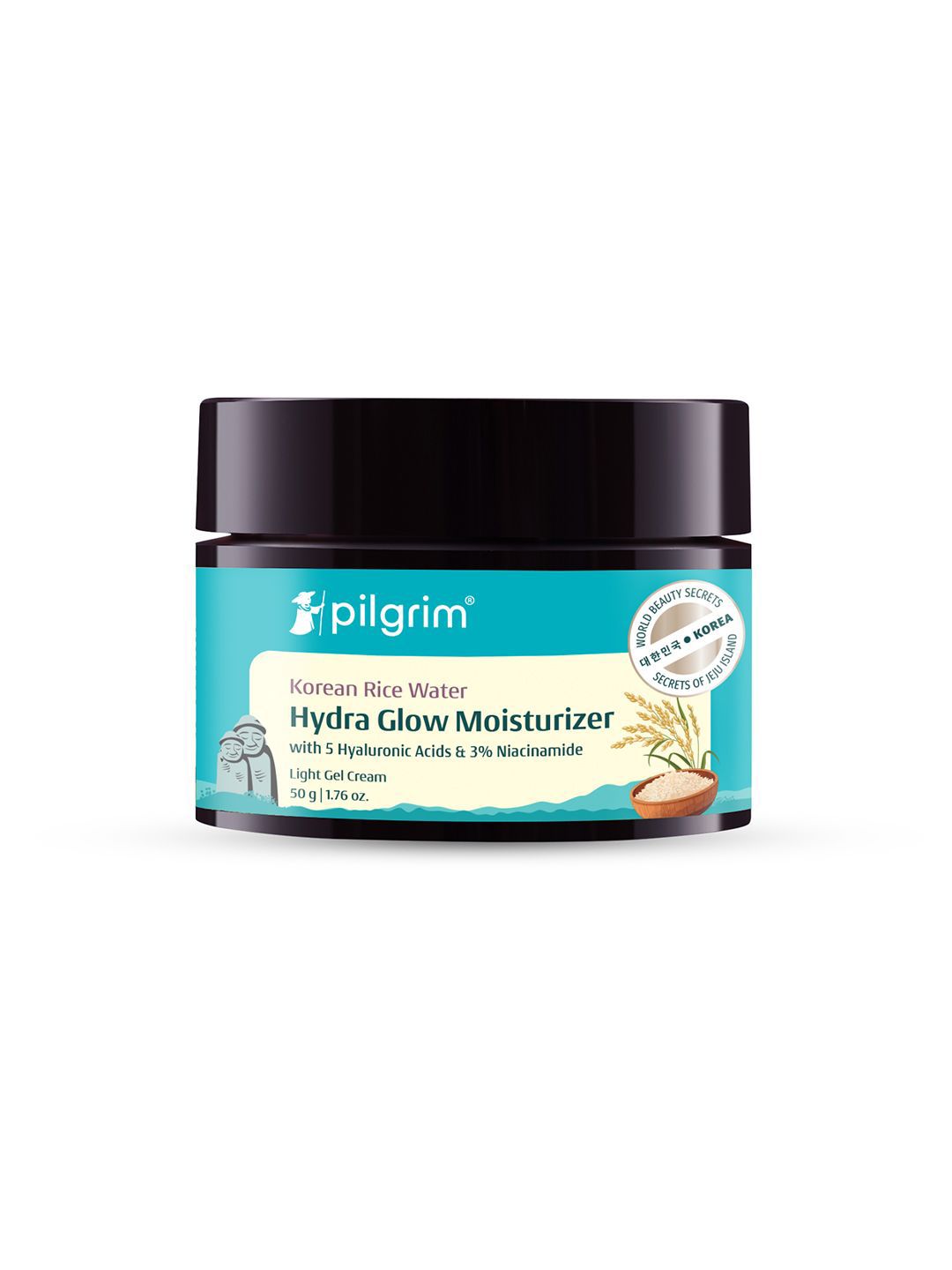 Pilgrim Korean Rice Water Hydra Glow Light Gel Moisturizer- 50 g-picture-50
