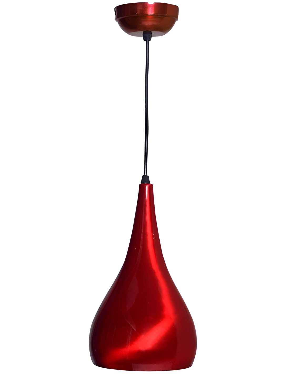 KINIS Maroon & Black Aluminium Quirky Ceiling Lamp-image-30