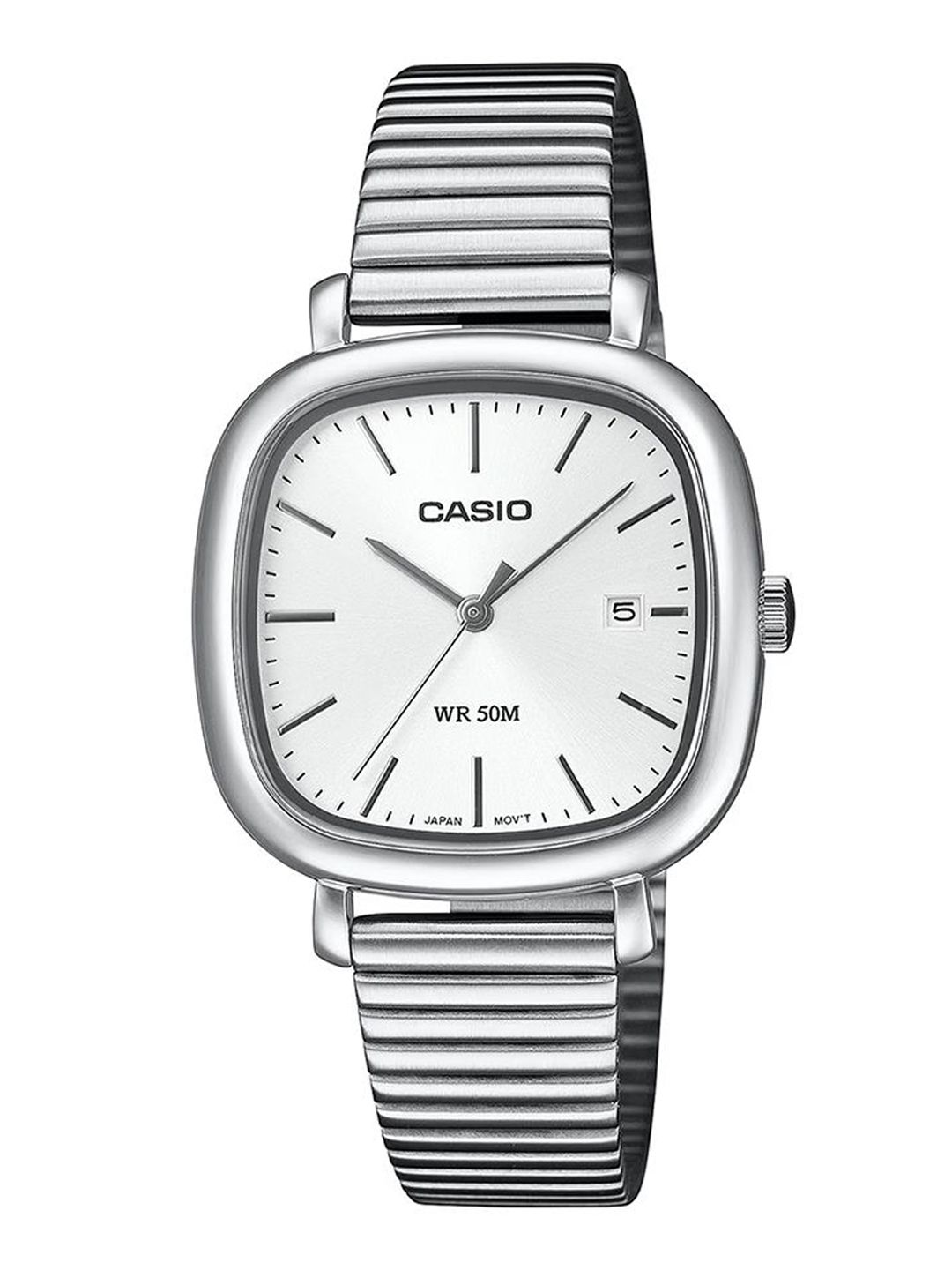 CASIO Enticer Ladies Women Dial & Stainless Steel Cuff Straps Analogue Watch A2464-picture-52