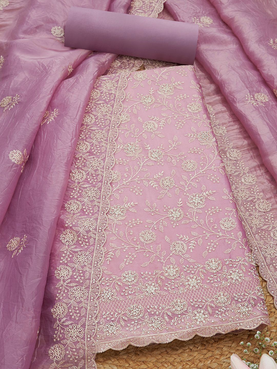 Soch Embroidered Unstitched Dress Material-image-48