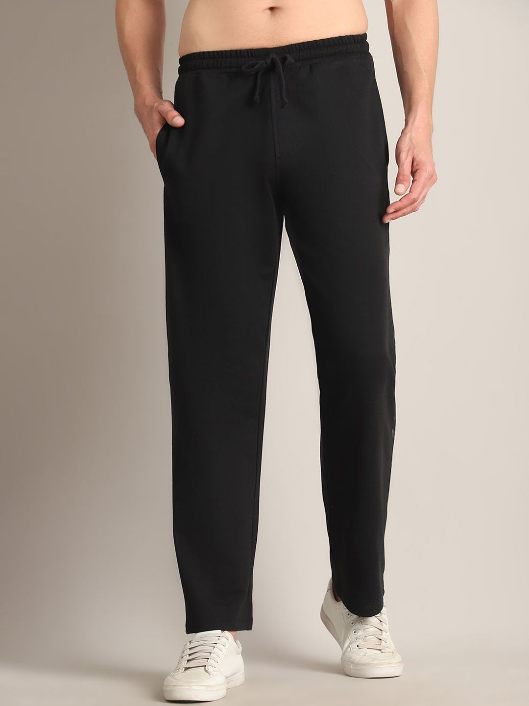 Moonaa Fashion Men Cotton Mid Rise Track Pants-picture-26