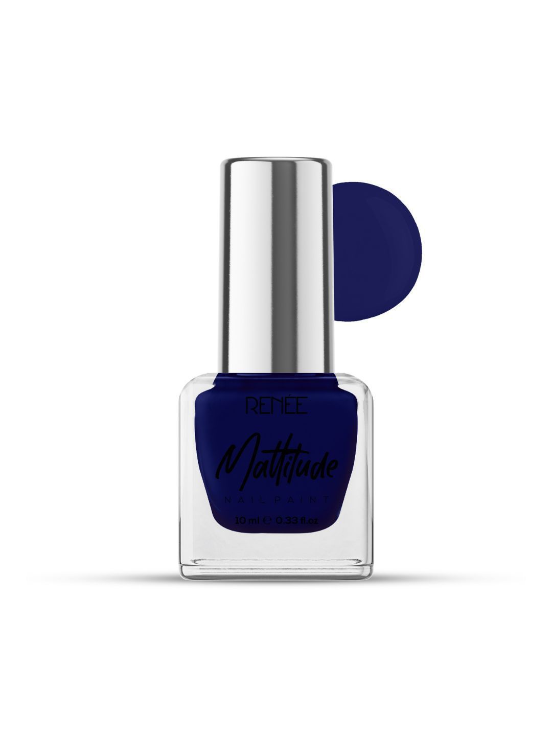 Renee Mattitude Long Lasting Nail Paint - 10 ml - Midnight Glow-image-24