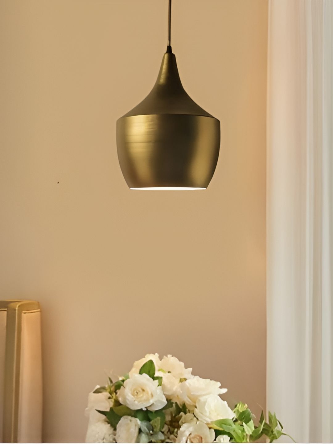 KINIS Gold-Toned Aluminium Quirky Ceiling Lamp-picture-38