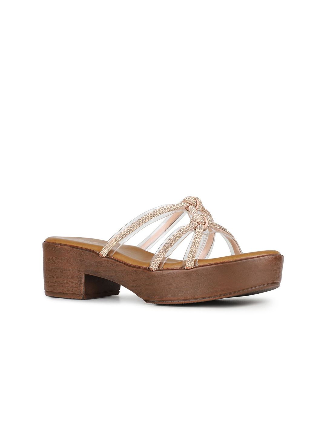 Inc 5 Women Striped Synthetic Party Platform Sandals-picture-30