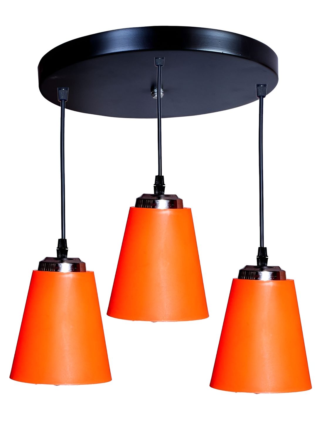 KINIS Modern and Unique Style Orange & Black Quirky Ceiling Lamp-picture-20