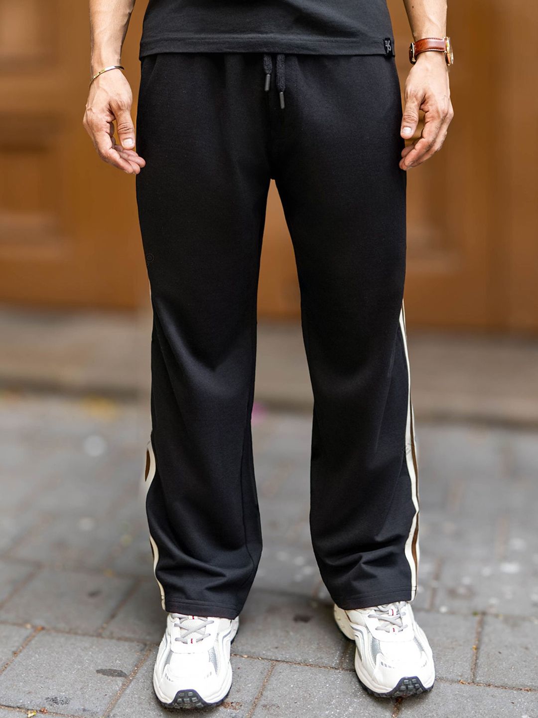 Maniac Men Cotton Mid Rise Track Pants-picture-30