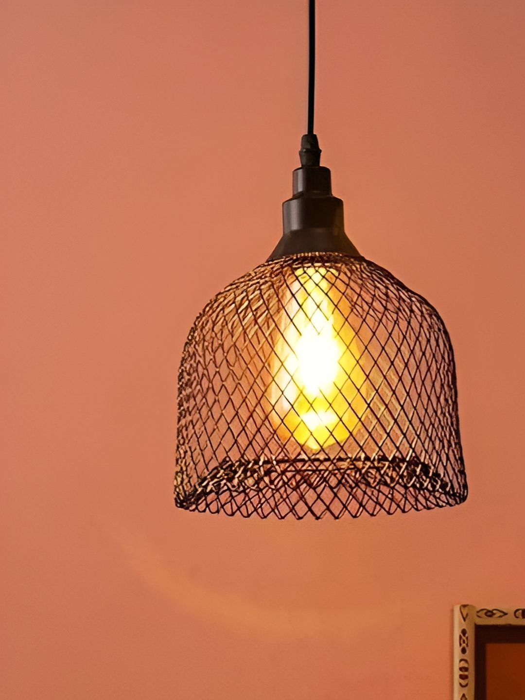 KINIS Black & Gold-Toned Quirky Ceiling Lamp-image-44