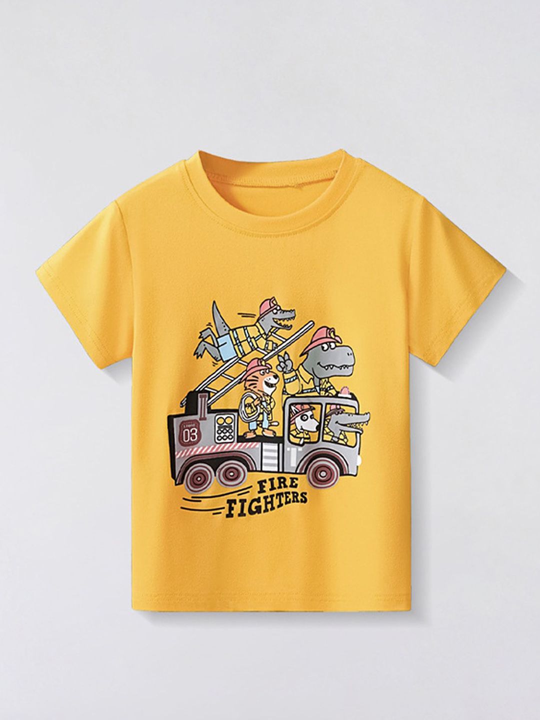 LULU & SKY Boys Graphic Printed Regular Fit T-shirt-picture-26