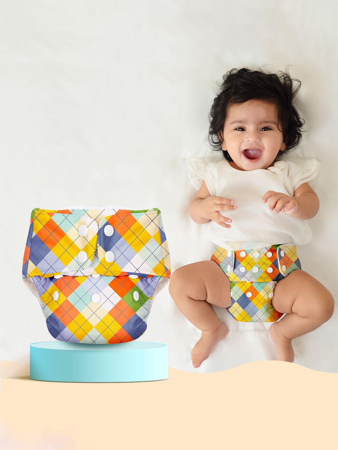 SuperBottoms Reusable Adjustable & Washable Rash Free Cloth Diaper-picture-51