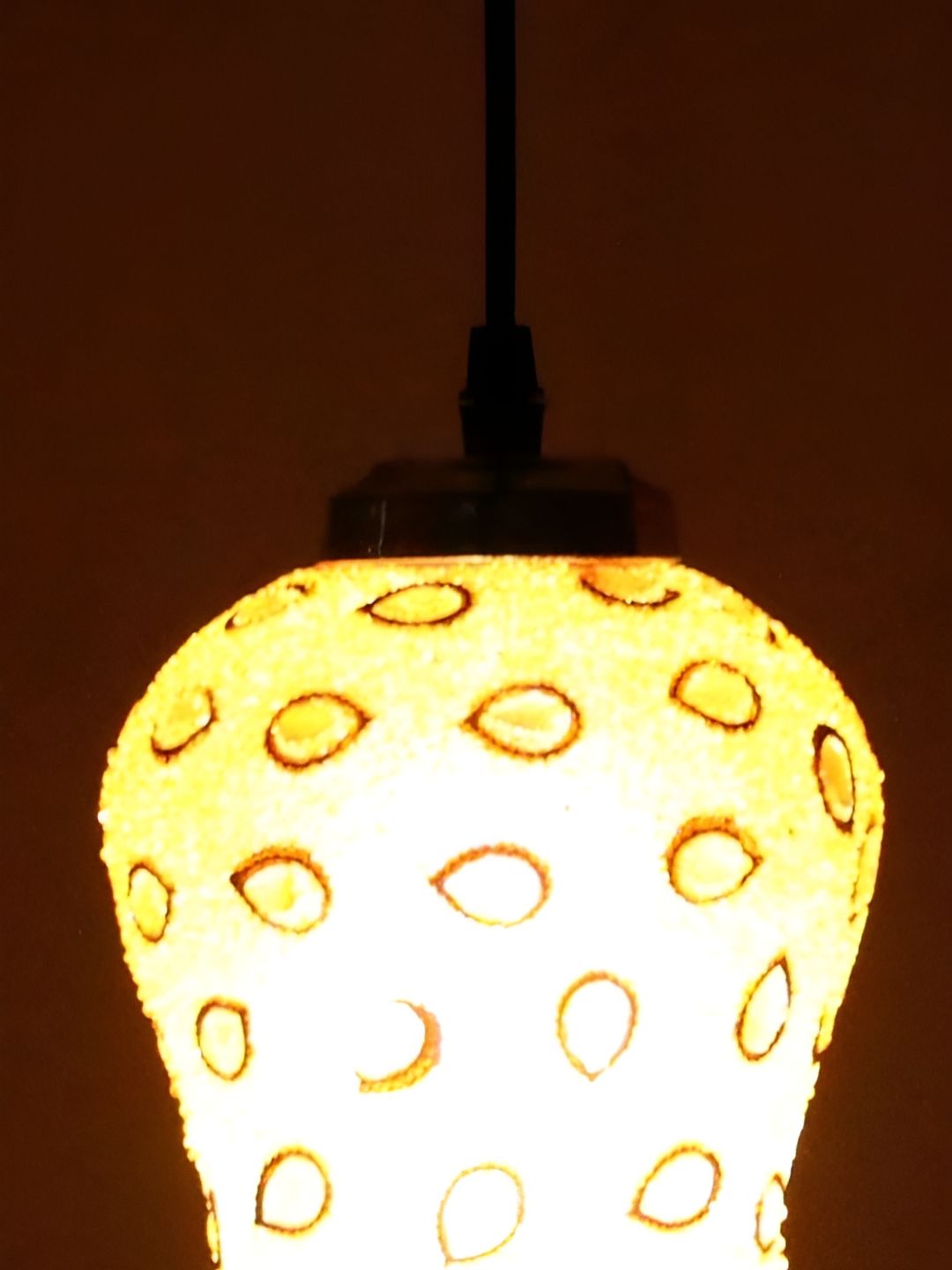 KINIS Gold-Toned Glass Quirky Ceiling Lamp-image-33