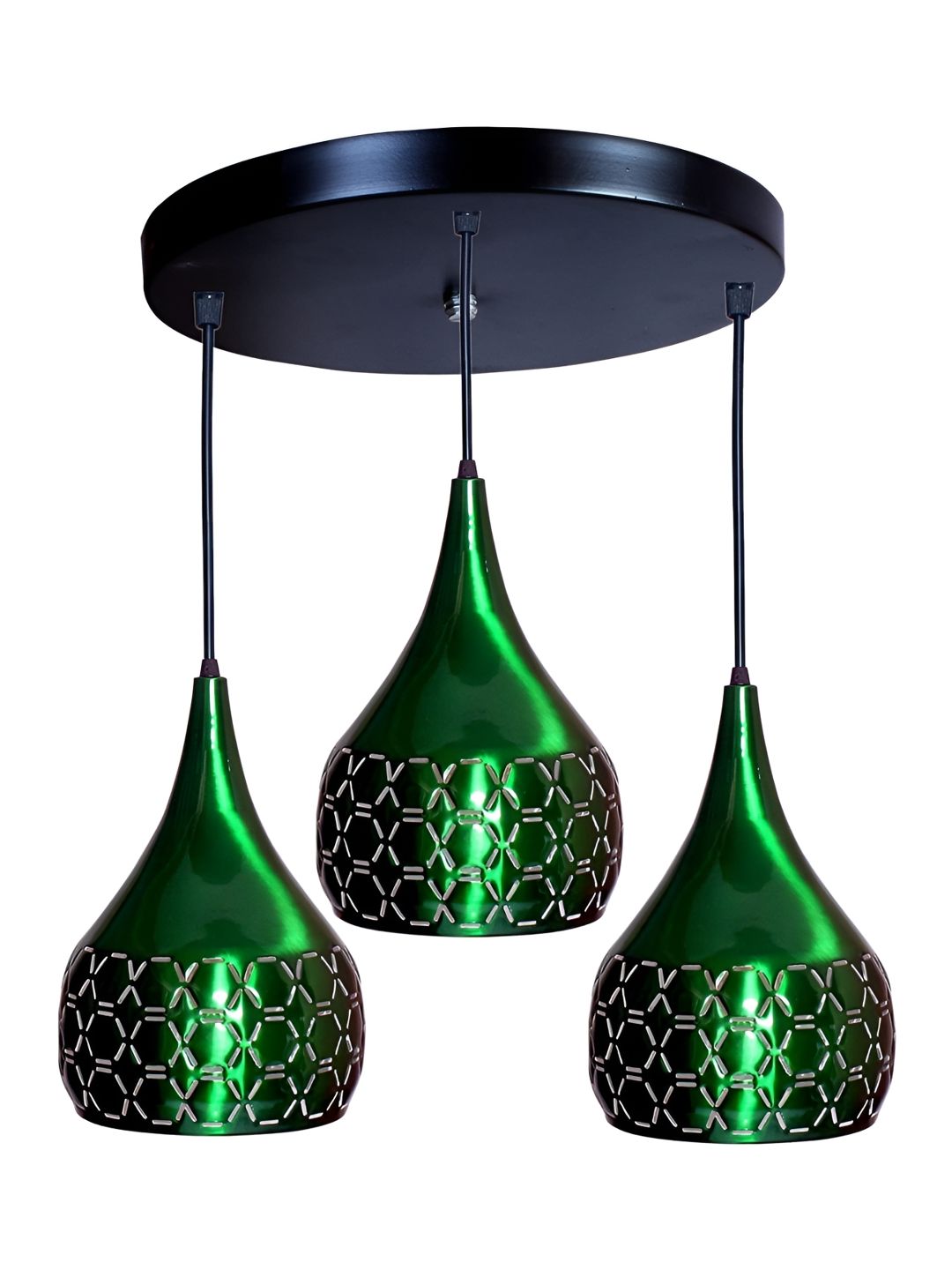 KINIS Green & Black Aluminium Quirky Ceiling Lamp-picture-37