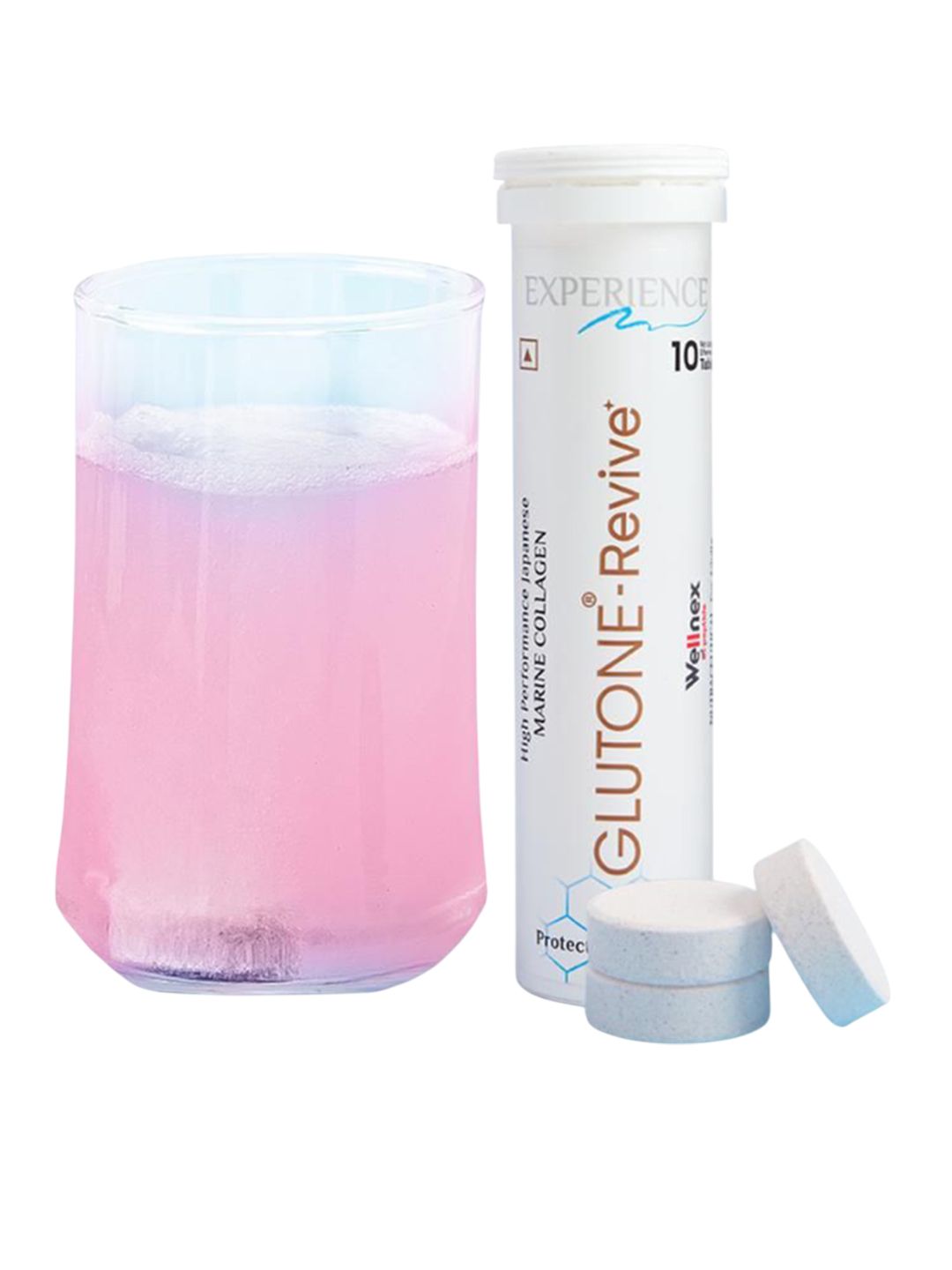 GLUTONE Revive Effervescent Collagen Tablet For Skin Hydration & Elasticity - 10 Tablets-picture-12