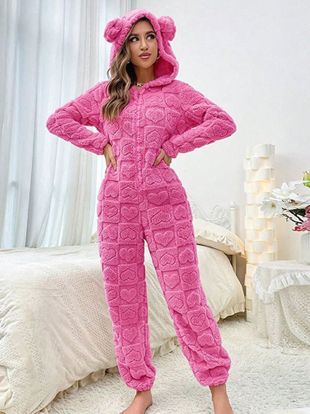 DressBerry Women Self Design Basic Jumpsuit-picture-32