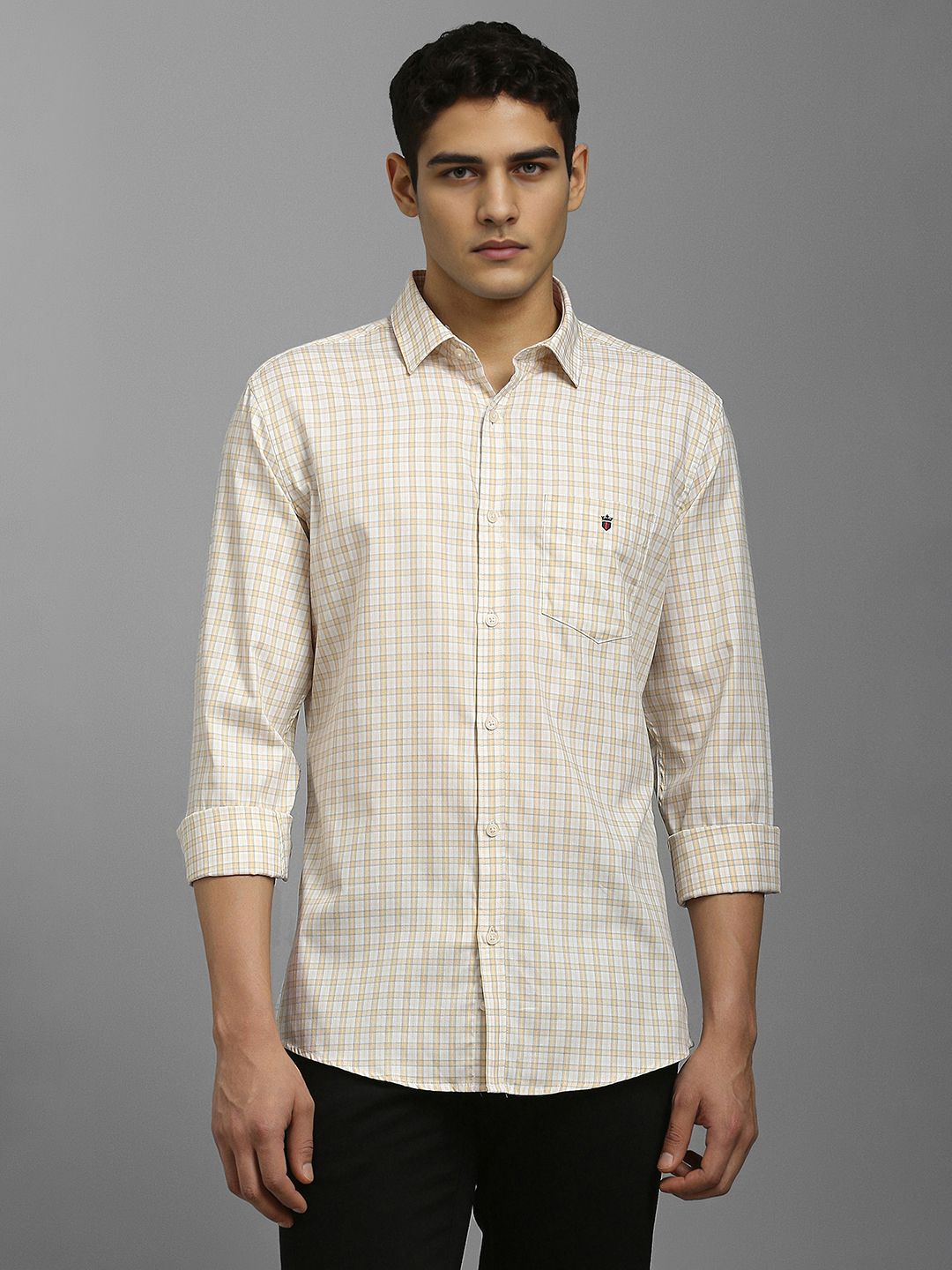 Louis Philippe Sport Men Slim Fit Checked Casual Shirt-picture-40