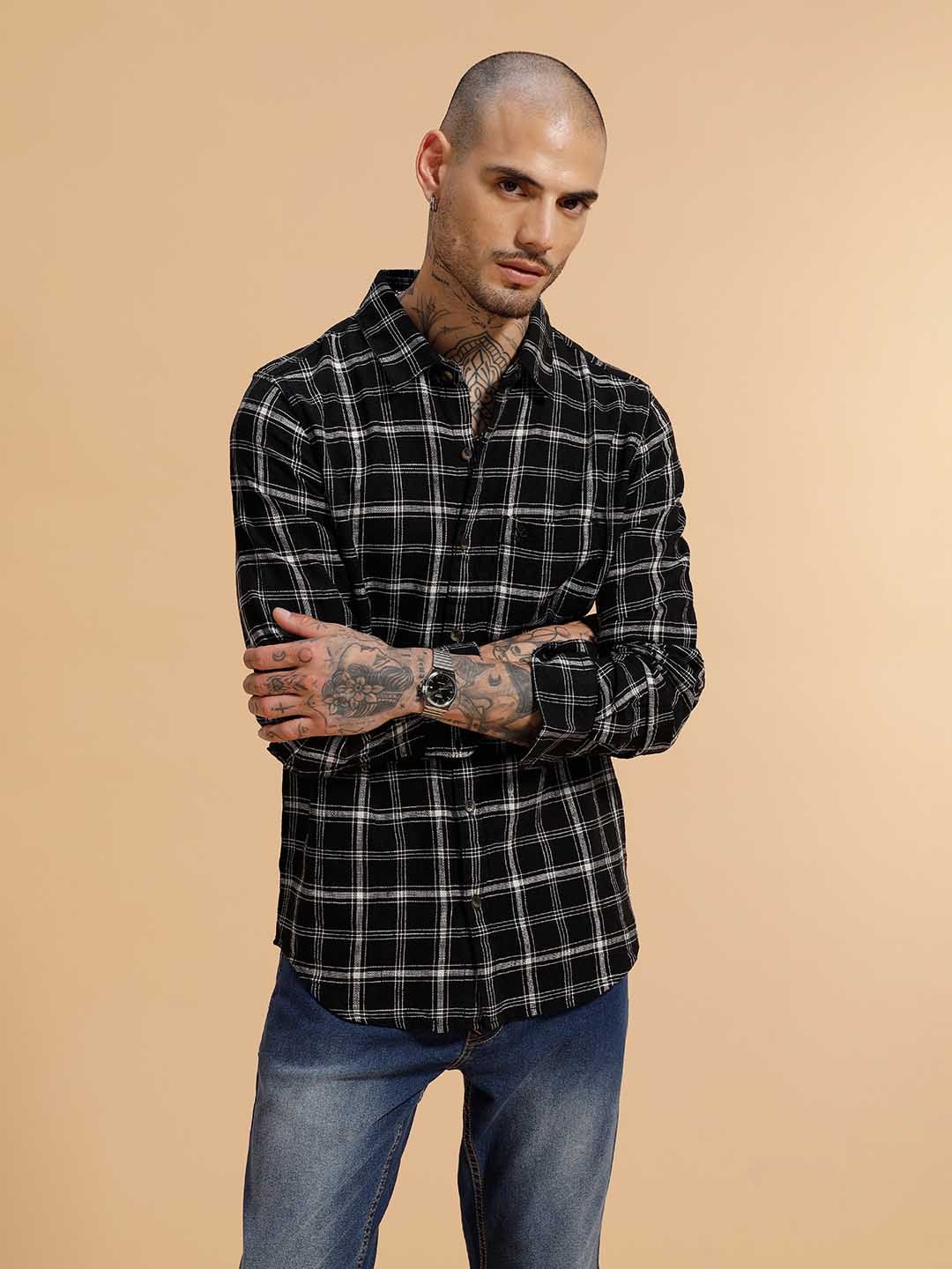 WROGN Men Comfort Casual Shirt-picture-34