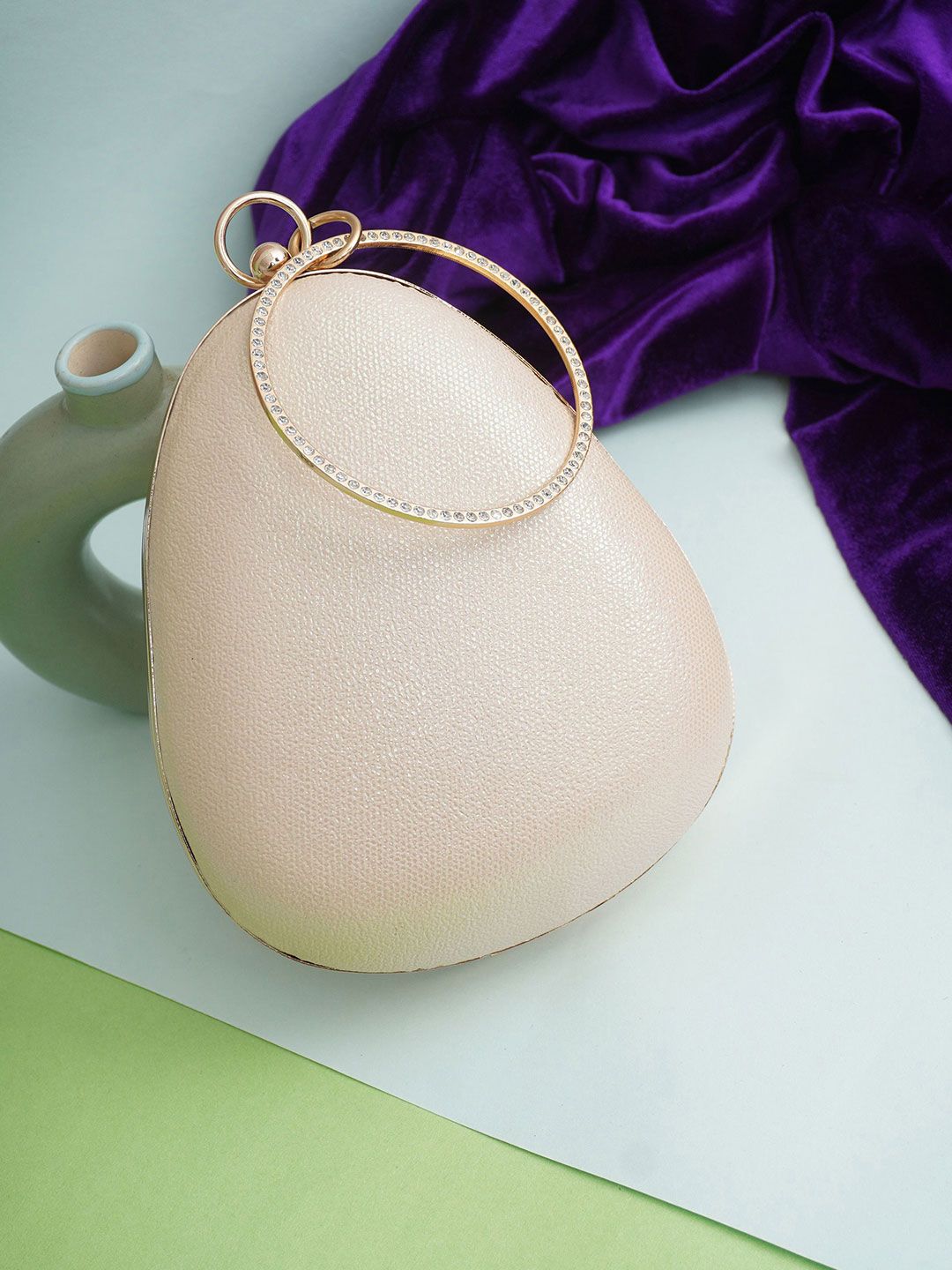 FOR THE BEAUTIFUL YOU Embellished Box Clutch-picture-41