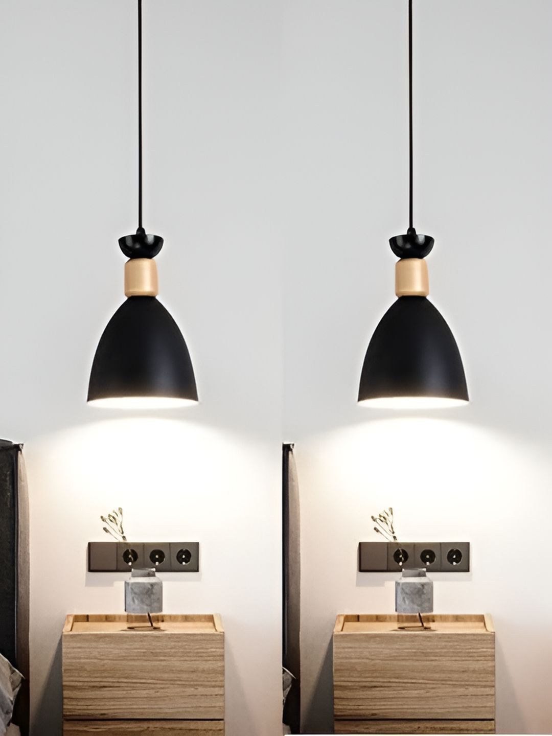 KINIS Black Aluminium Quirky Ceiling Lamp-picture-10