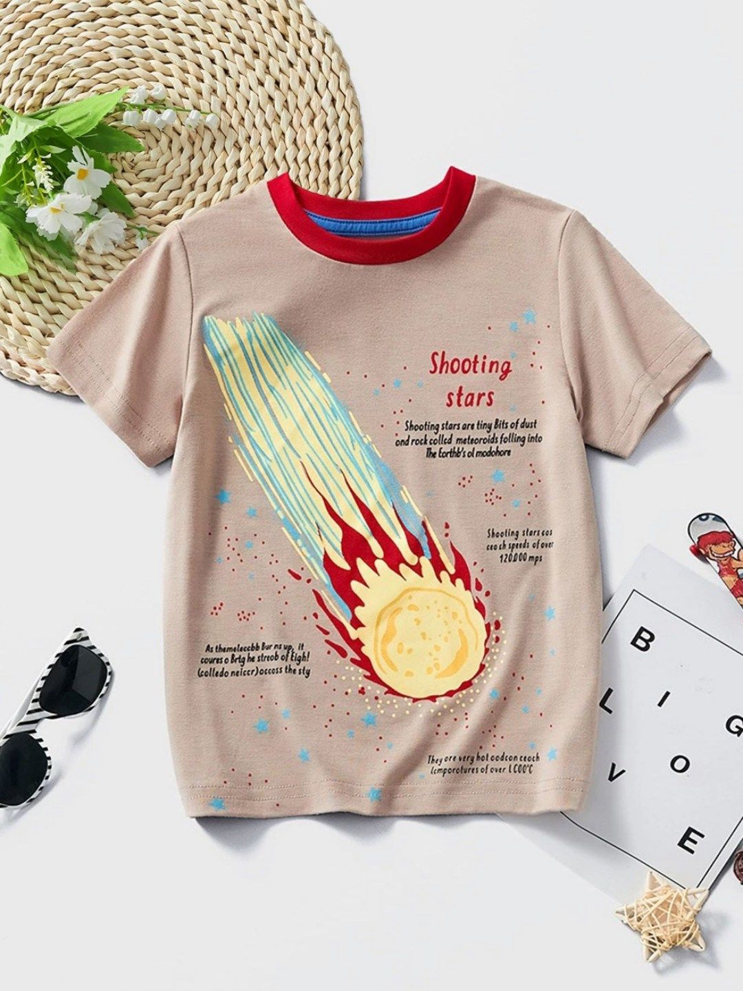 LULU & SKY Boys Graphic Printed Round Neck T-shirt-picture-34