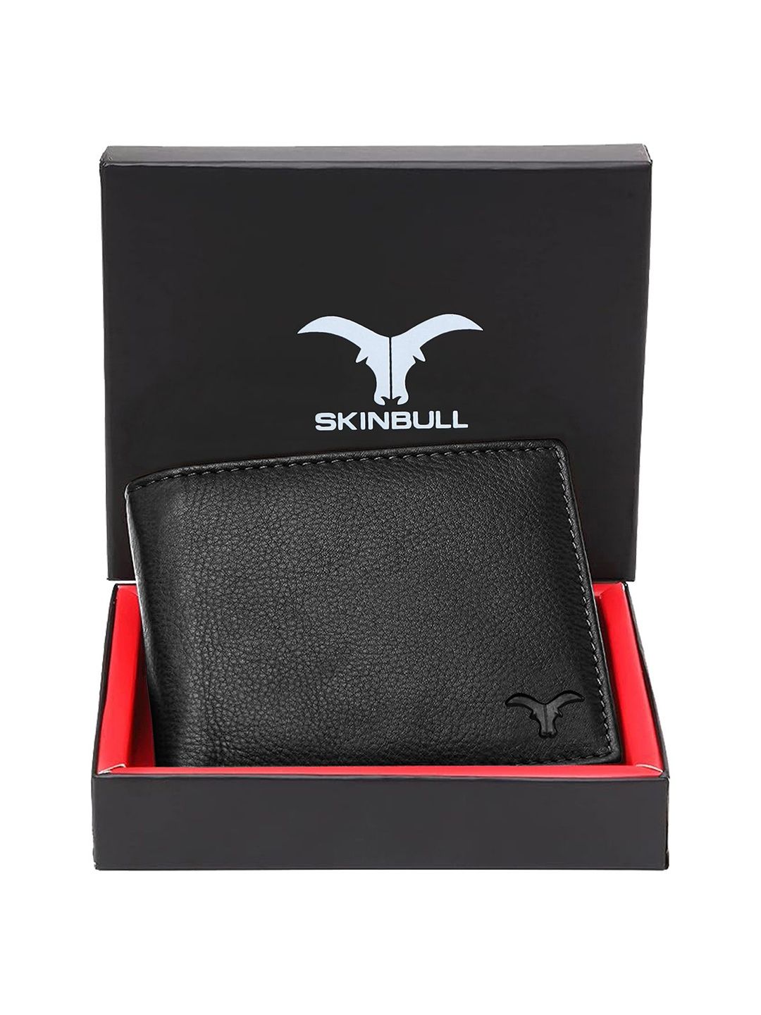 SKINBULL Men Textured Leather Two Fold Wallet-picture-23