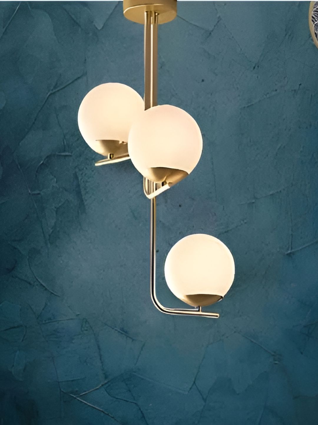 KINIS Gold-Toned Quirky Metal Ceiling Lamp-picture-51