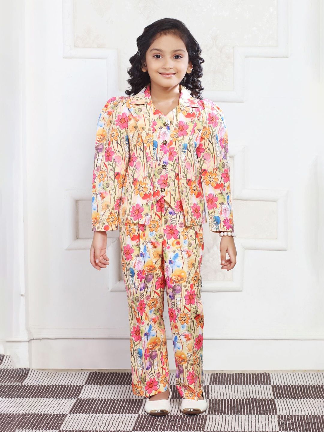 Lei-Chie Girls Printed Coat with Trousers-picture-35