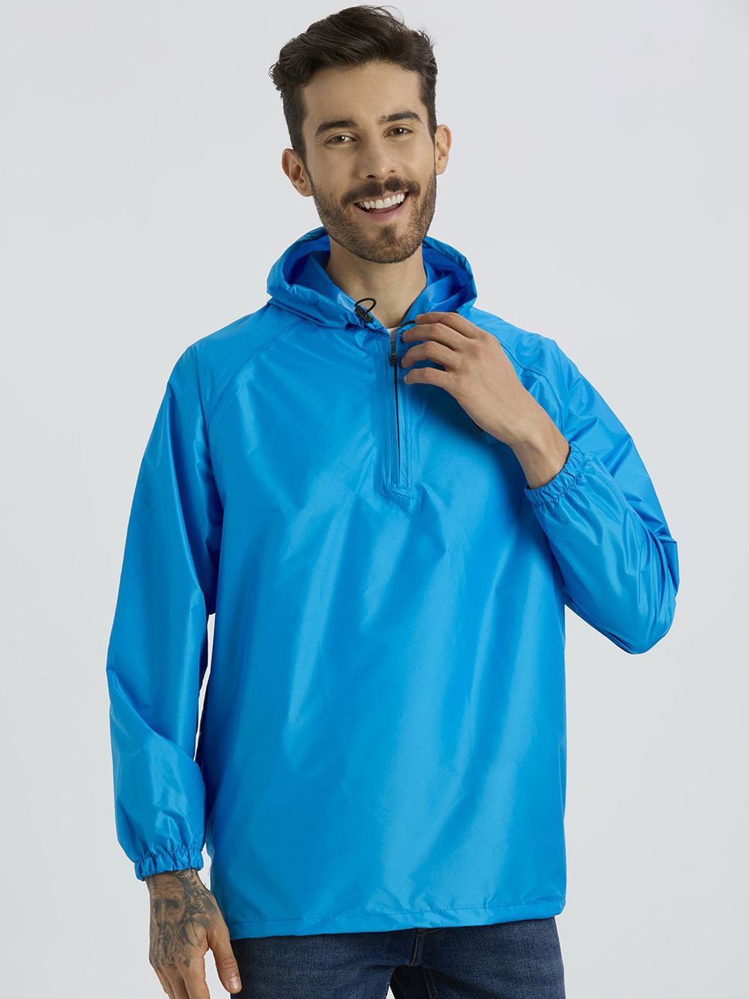 Zeel Lightweight Hooded Rain Jacket-picture-22