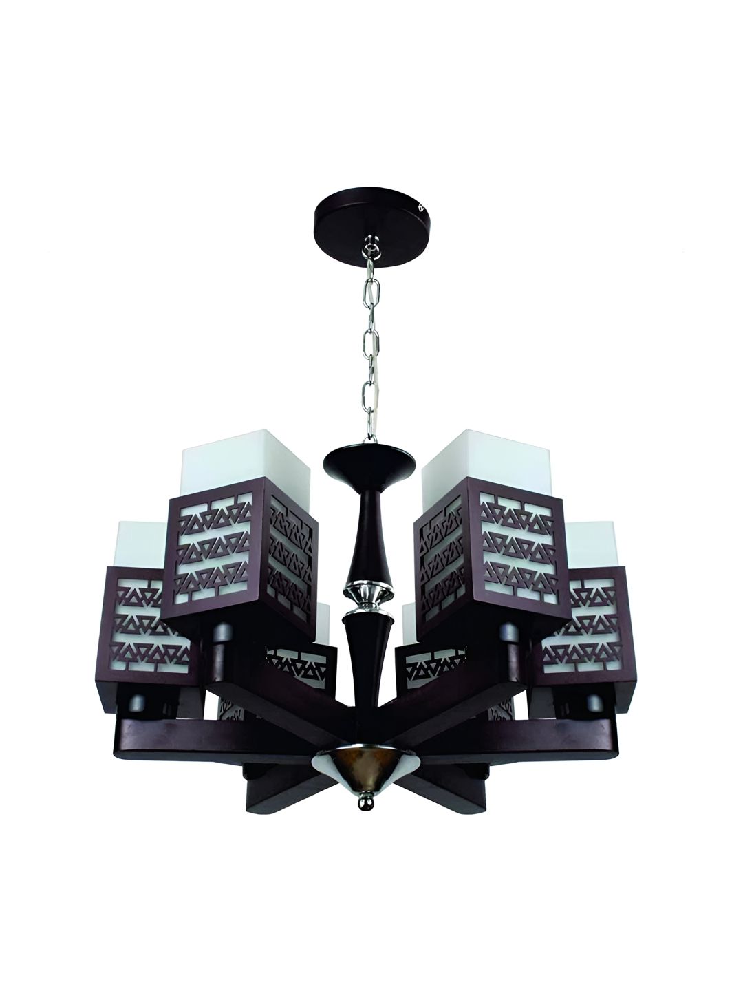 KINIS Modern and Unique Style Brown & Green Quirky Ceiling Lamp-picture-58