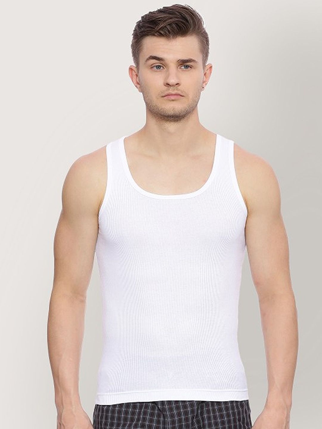 CAVENDERS Pack Of 2 Scoop Neck Cotton Basic Vests - c42=SWIFT---2---85-picture-20