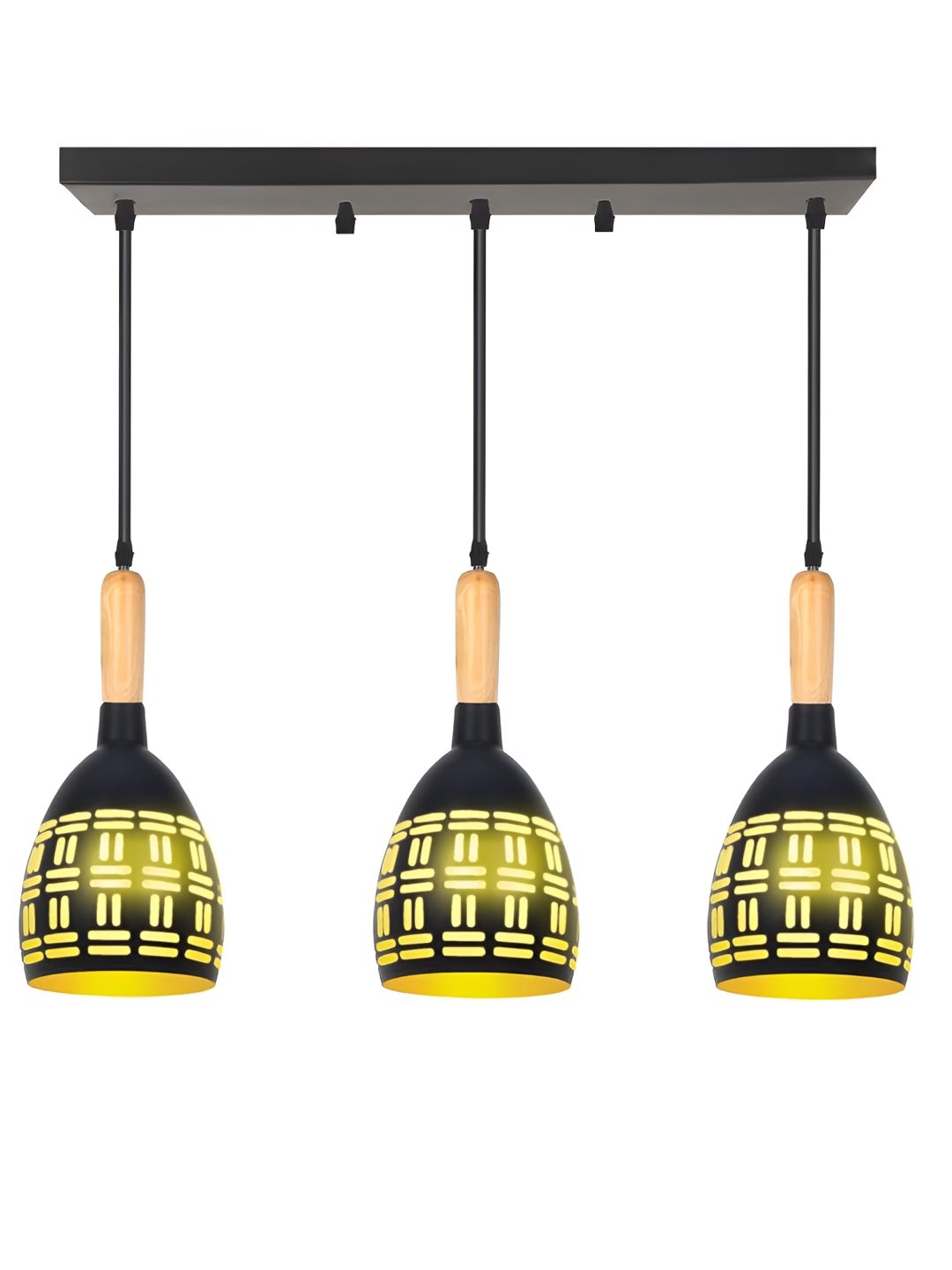 KINIS Black & Green Aluminium Quirky Ceiling Lamp-picture-32