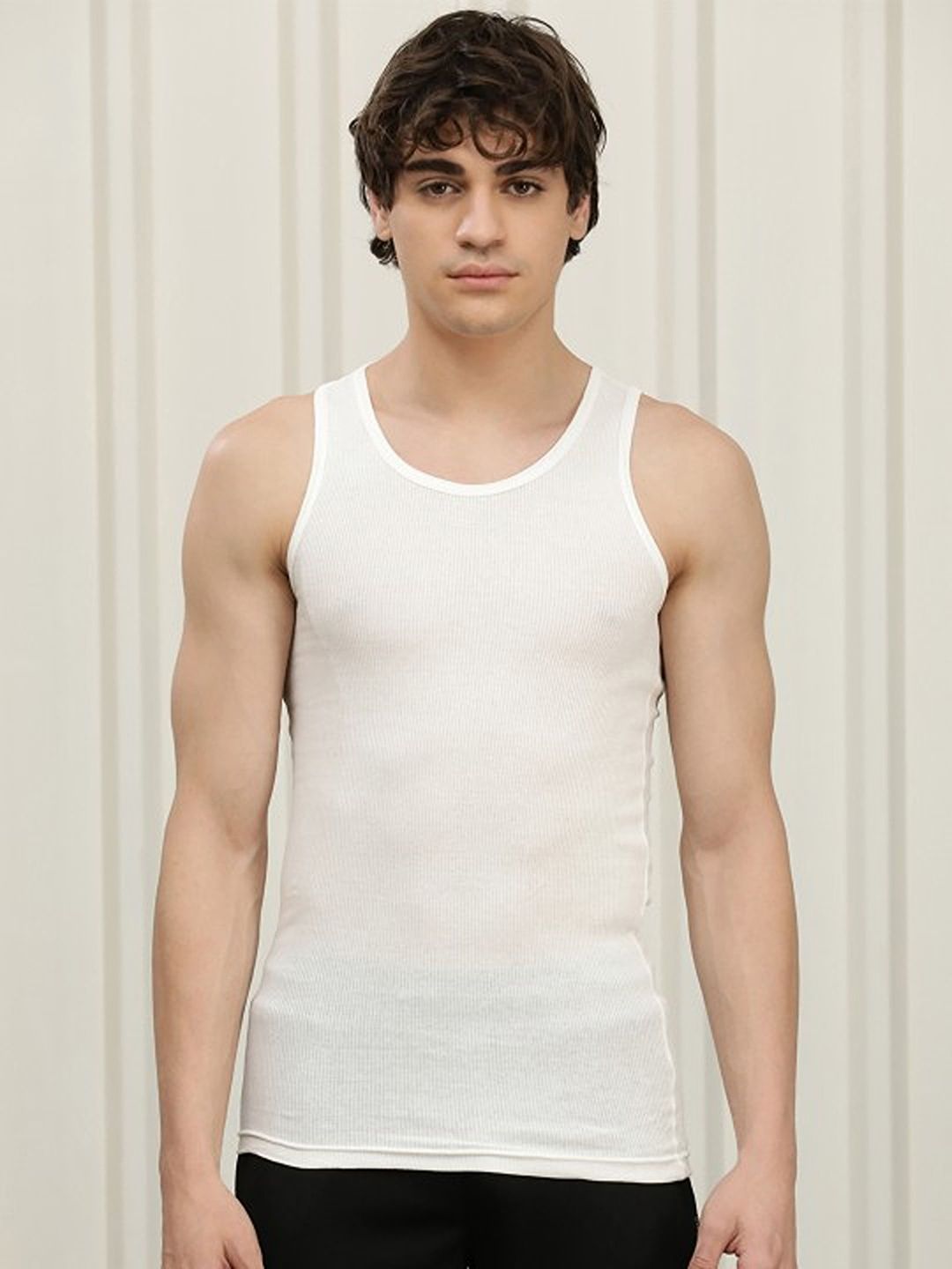 CAVENDERS Pack Of 2 Scoop Neck Stretchable Basic Vests - 26=SWIFT---2---85-image-6