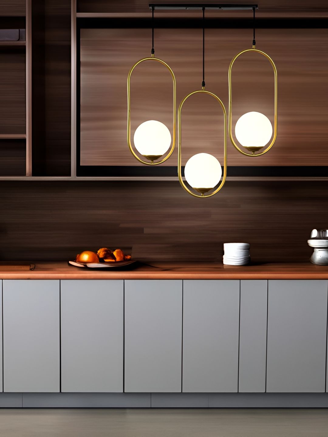 KINIS Modern and Unique Style Gold-Toned Quirky Ceiling Lamp-picture-54