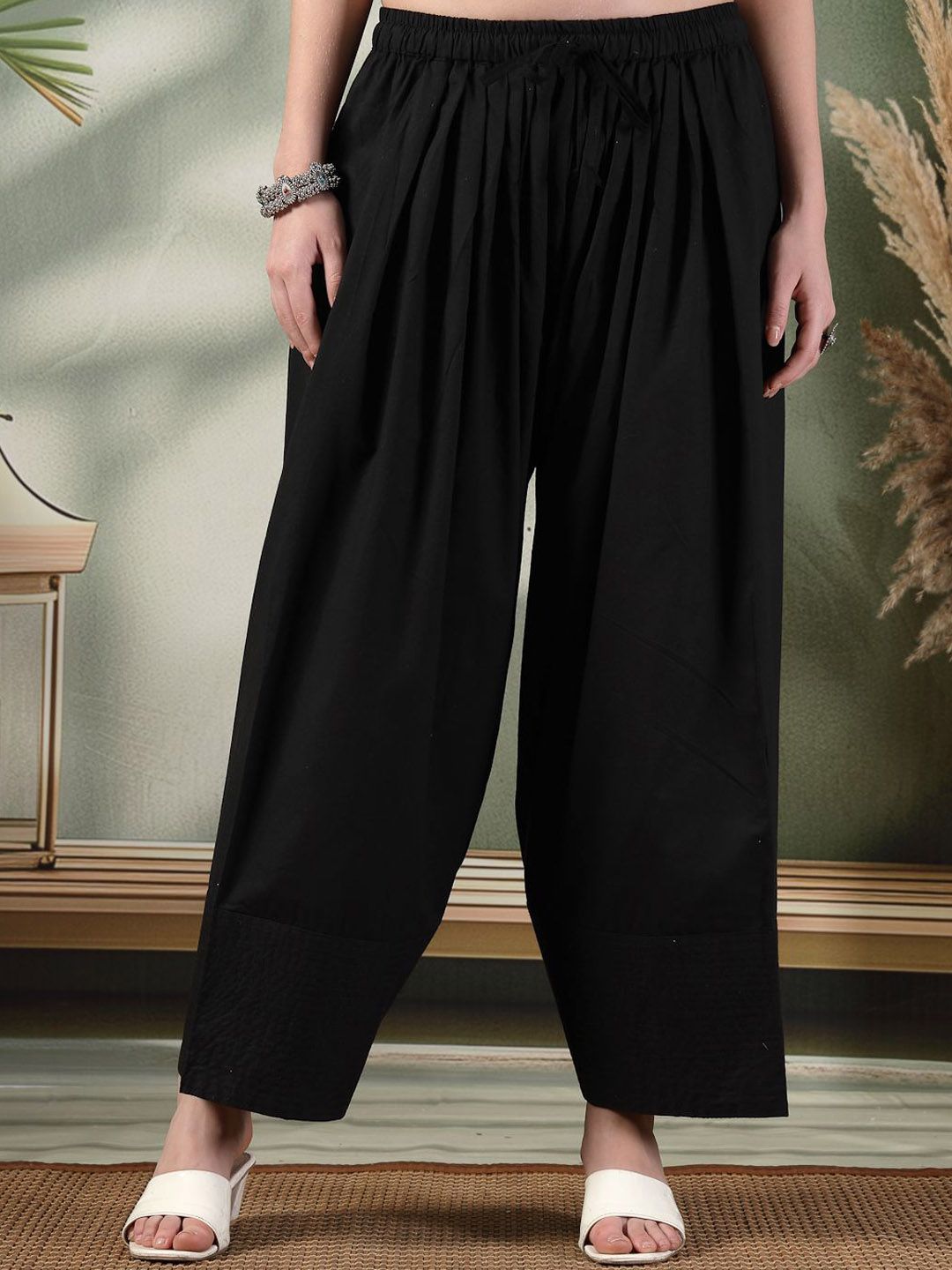 Clora Creation Women Loose Fit Cotton Salwar