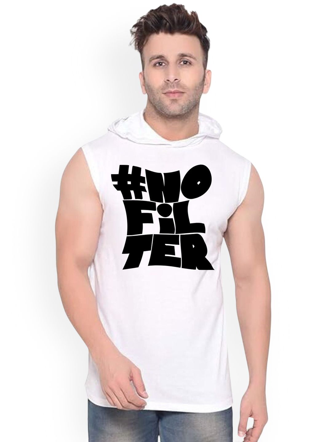 Fashnobic No Filter Printed Gym Vests K__Print-168_gym_vest White M-picture-10