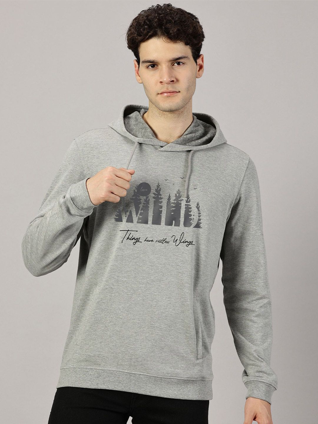 LEON Men Printed Hooded Sweatshirt-picture-44